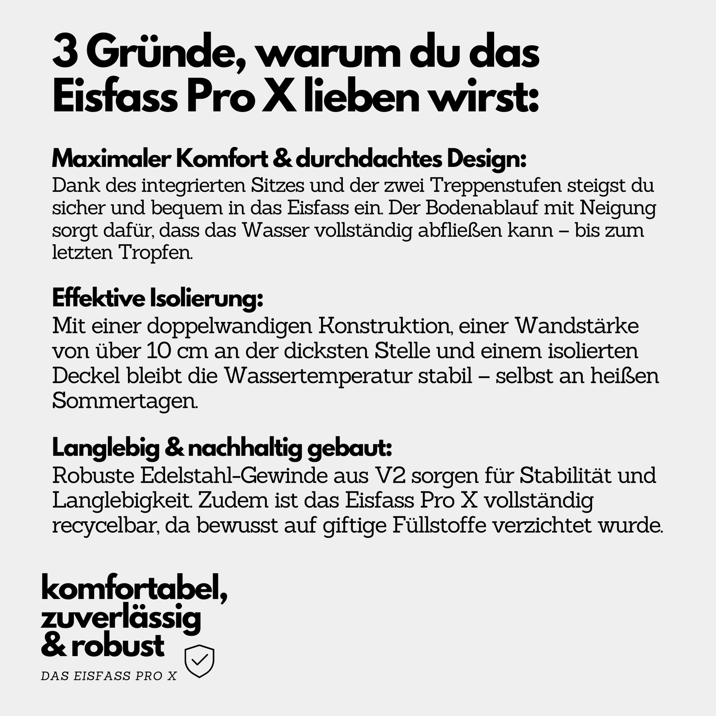 Eisfass Pro X
